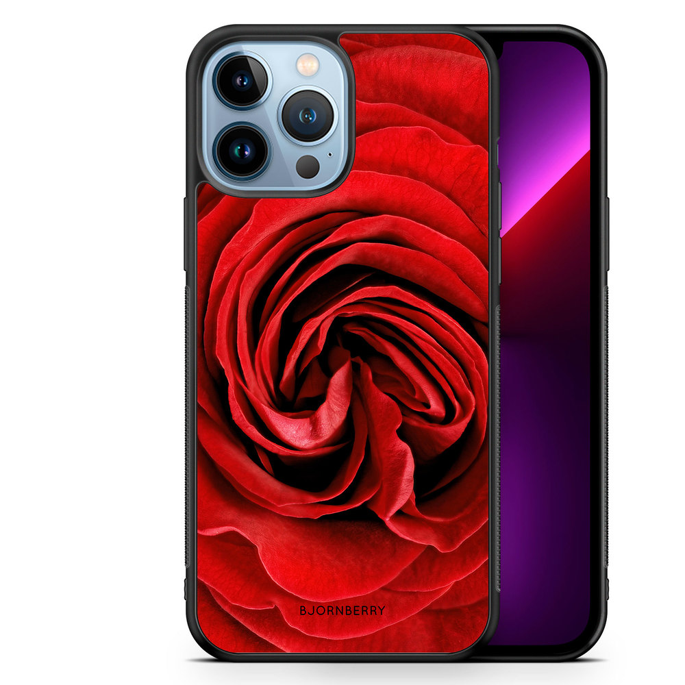 iPhone 13 Pro Max Case - Red Rose