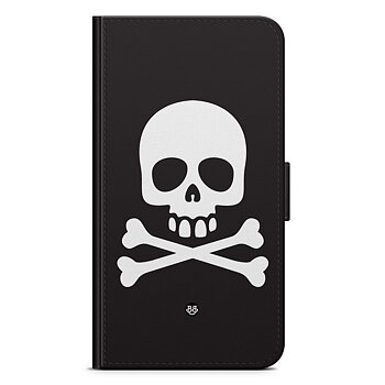 Motorola Moto G51 5G Wallet Case - Skull