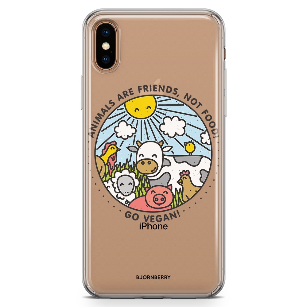iPhone Xs Max Fashion Case - Friends, Not Food