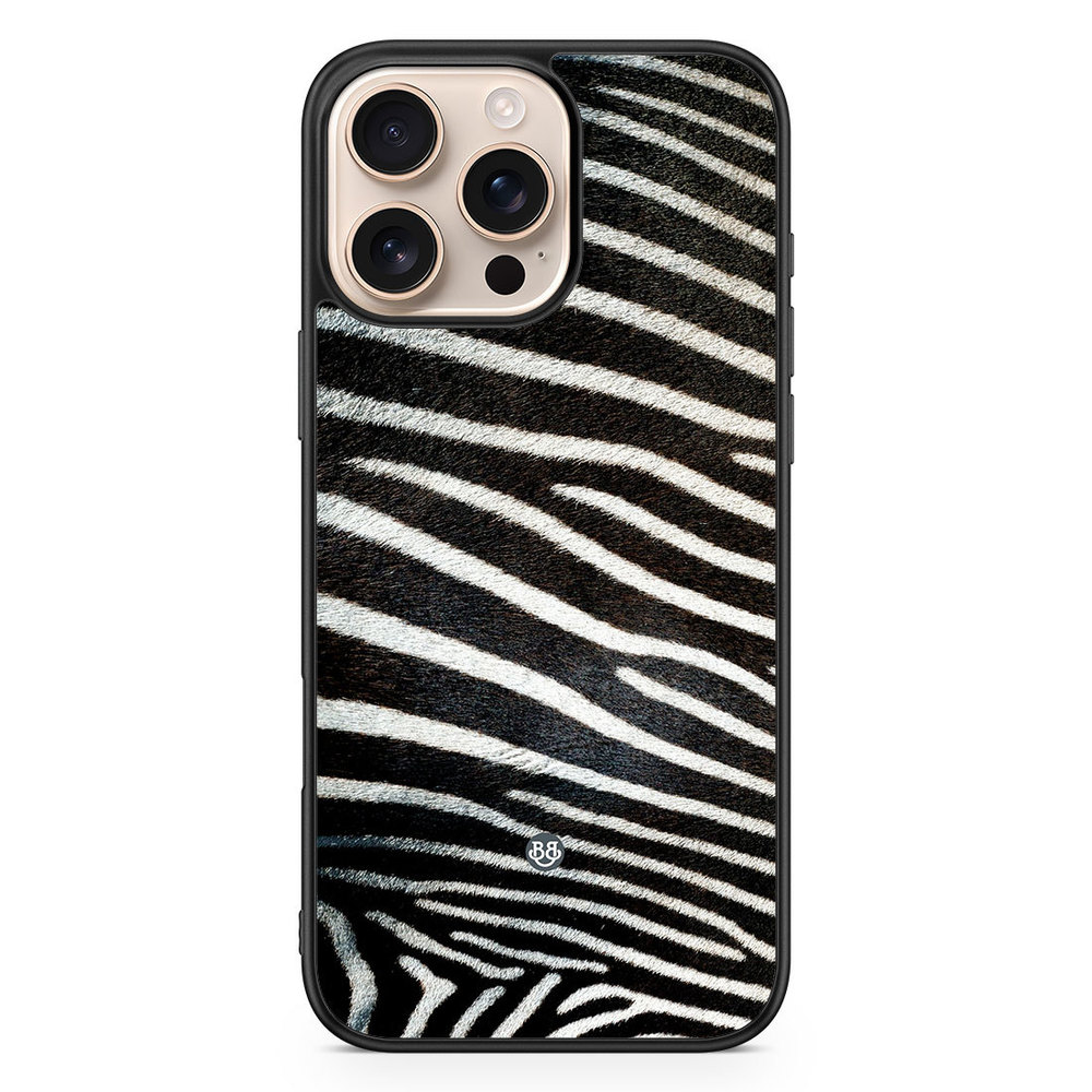 iPhone 16 Pro Max Case - Zebra