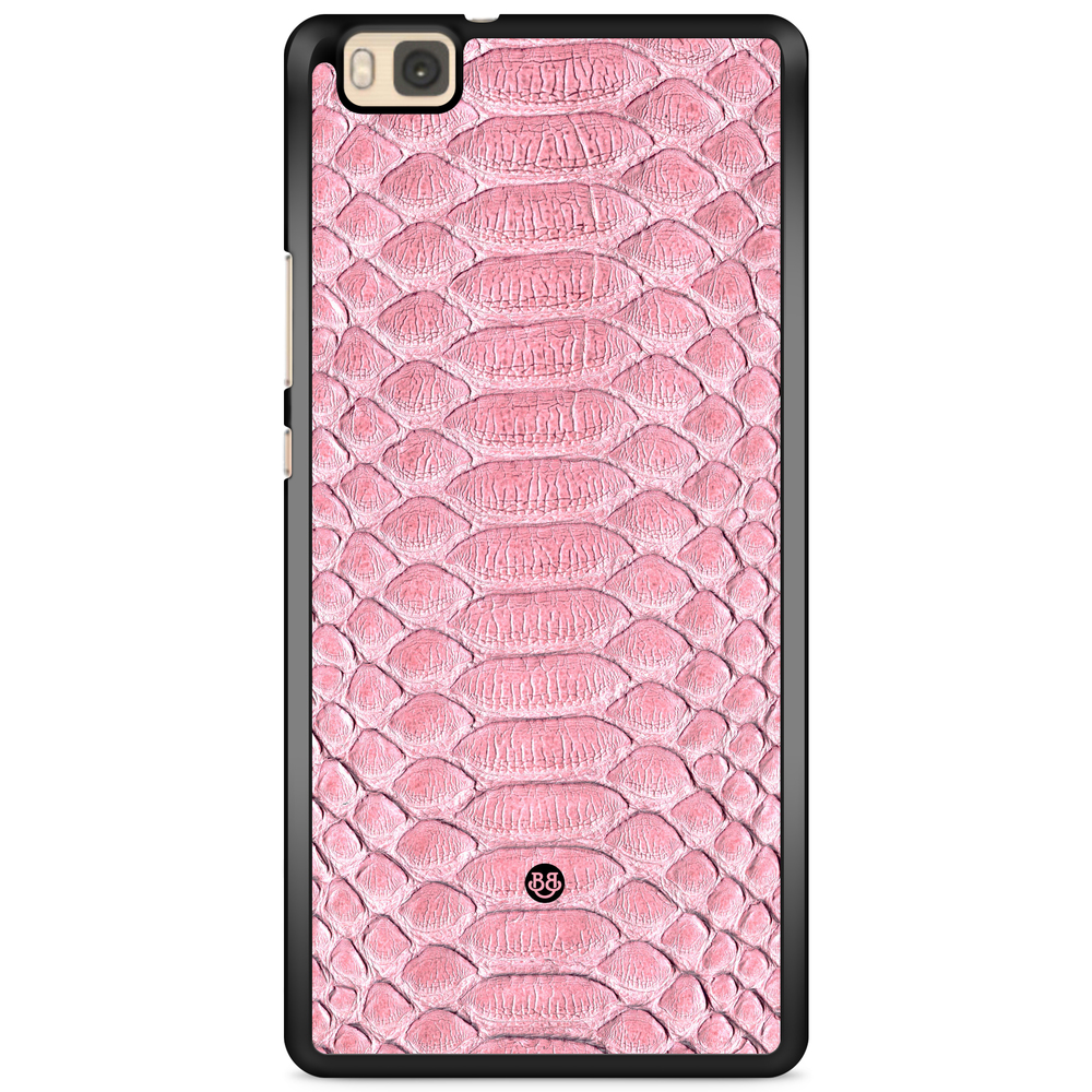 Huawei P8 Lite Case - Salmon Snake