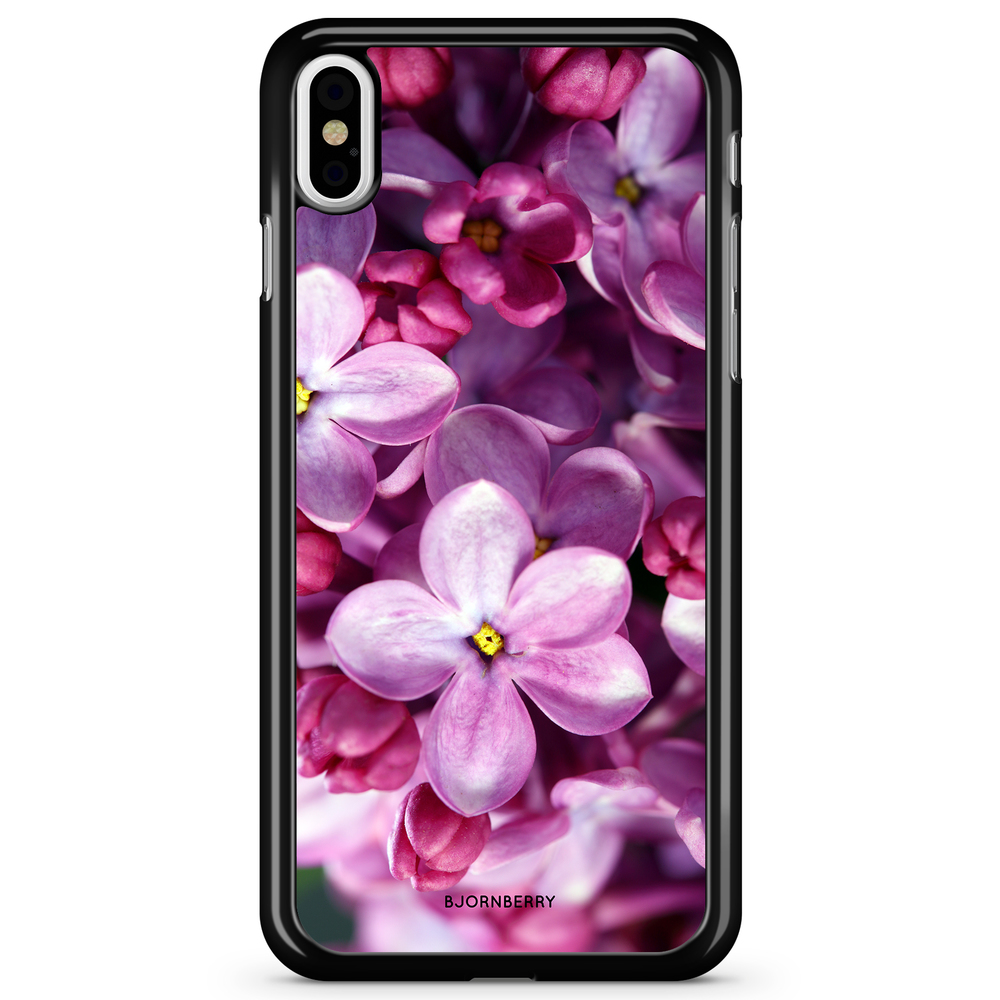 iPhone X / XS Case - Purple Spring Flower