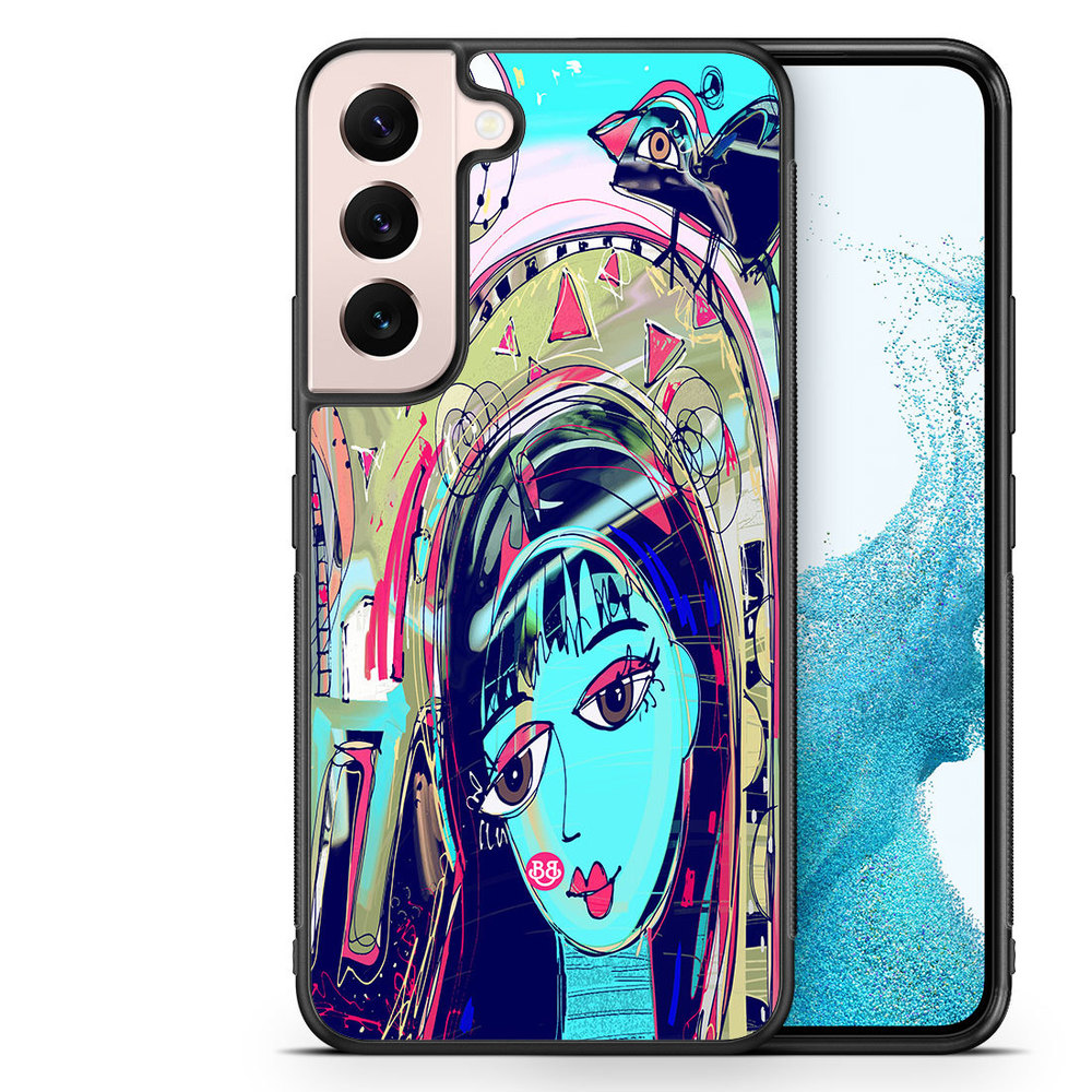 Samsung Galaxy S22 5G Case - Abstract Cat