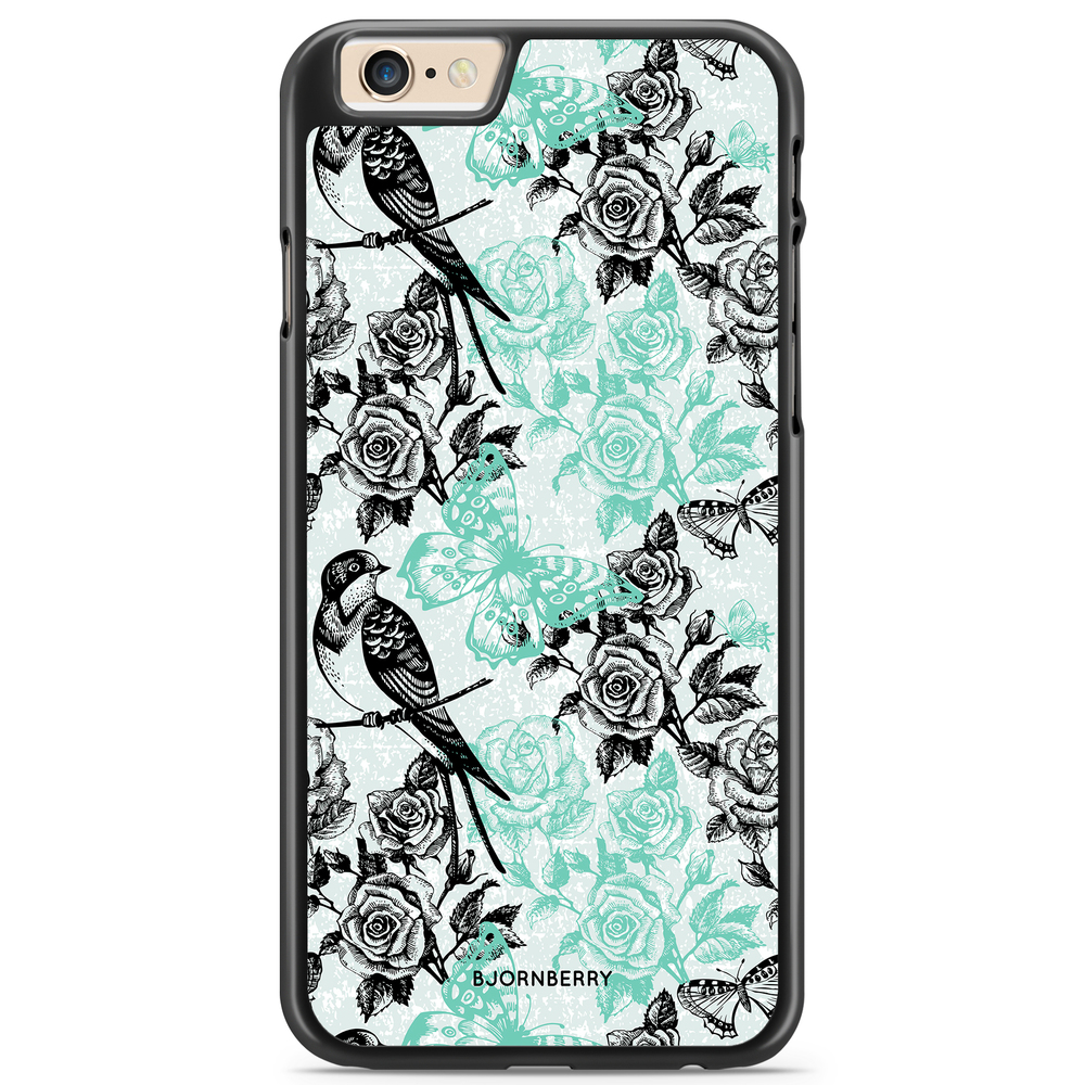 iPhone 6 Plus/6s Plus Case - Birds & Roses