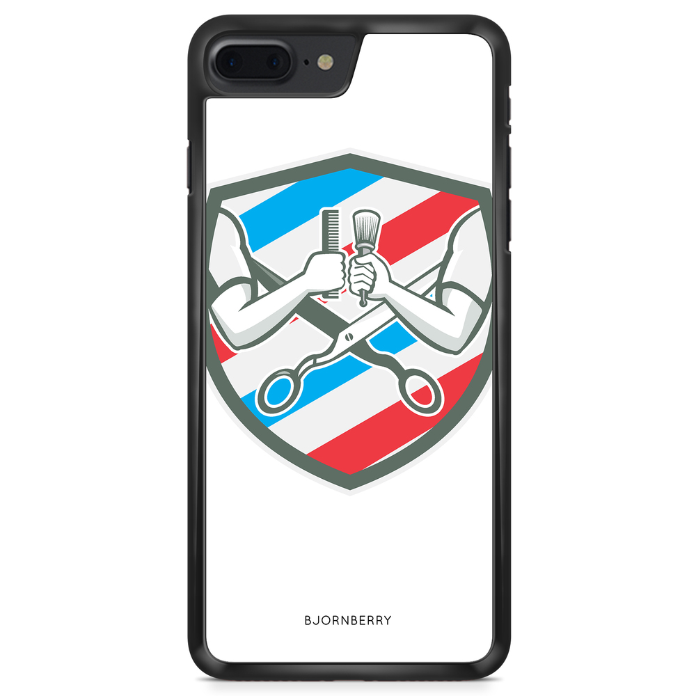 iPhone 8 Plus Case - Barber Logo