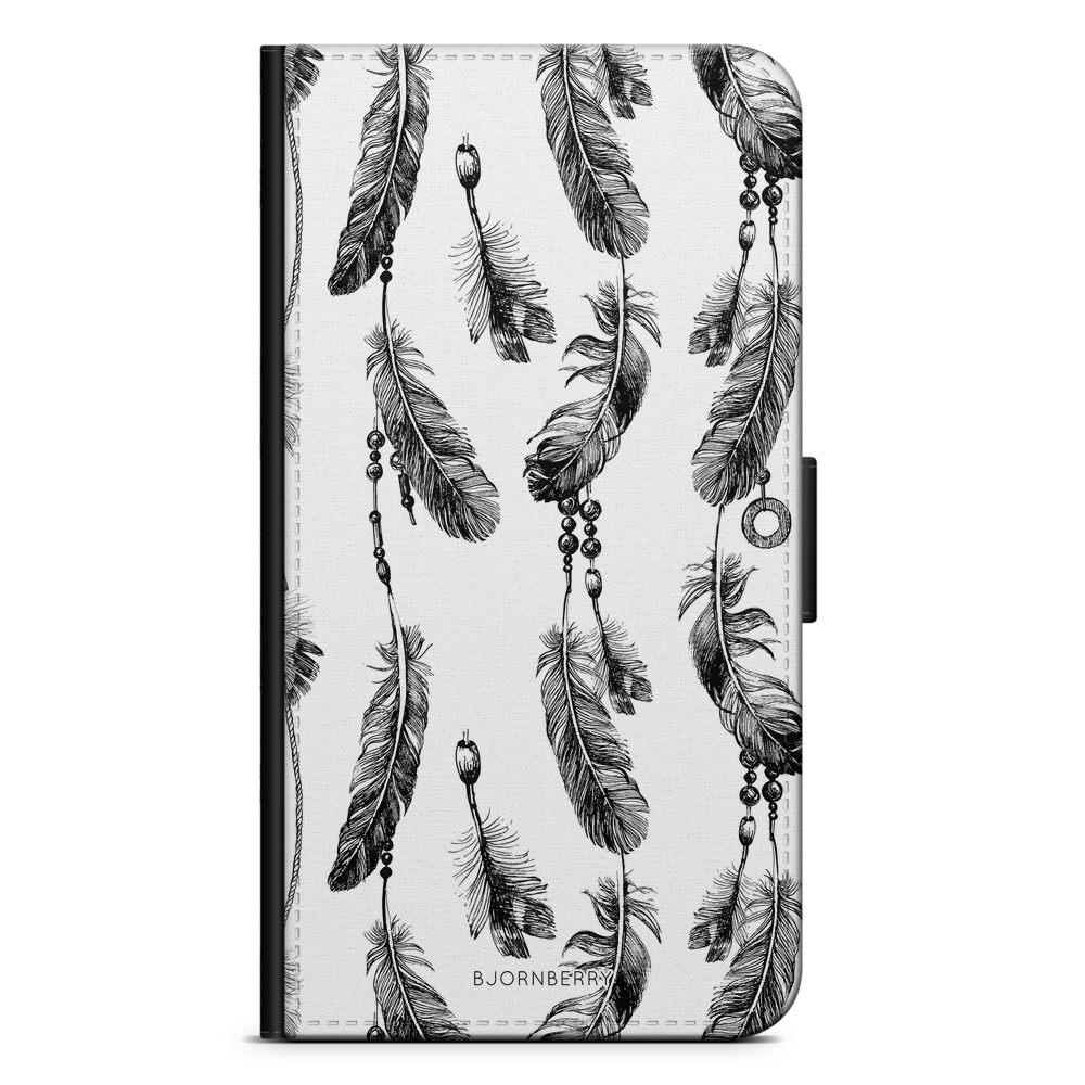 Samsung Galaxy S10 Plus Wallet Case - Feathers