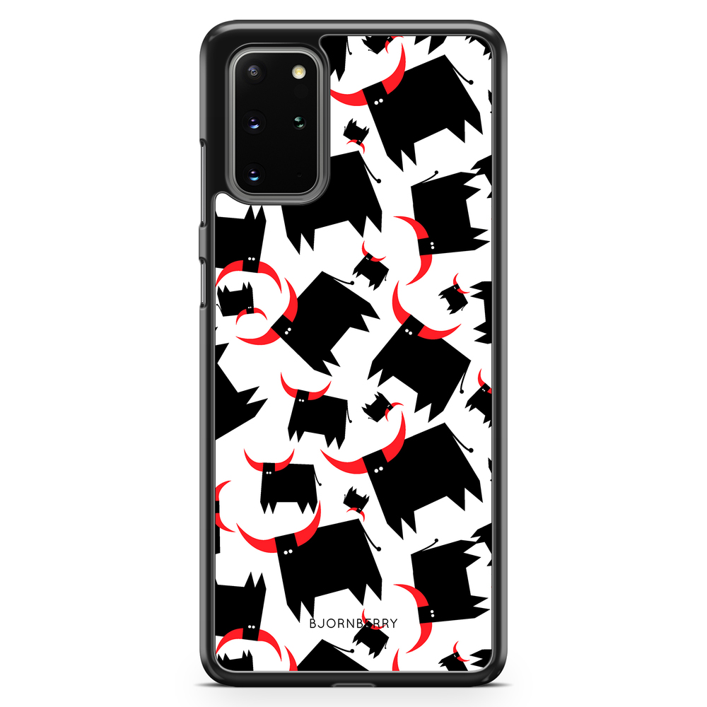 Samsung Galaxy S20 Plus Case - Bull Red Horns