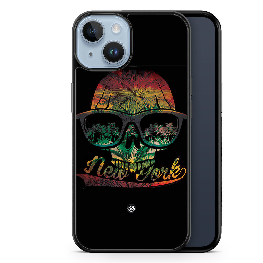 iPhone 14 Plus Case - New York Skull