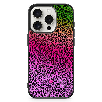 iPhone 15 Pro Skal - Gradient Leopard