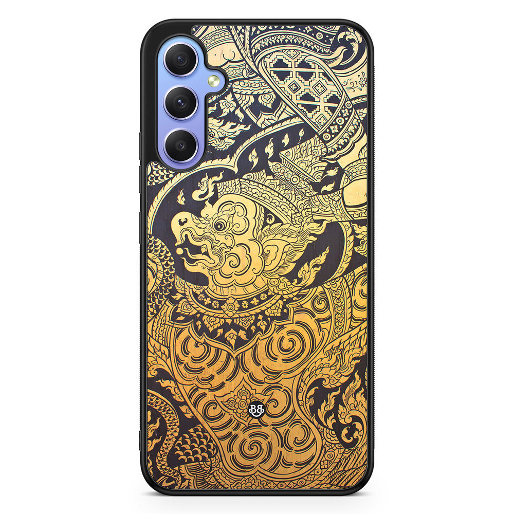 Samsung Galaxy A34 5G Case - Gold Thai