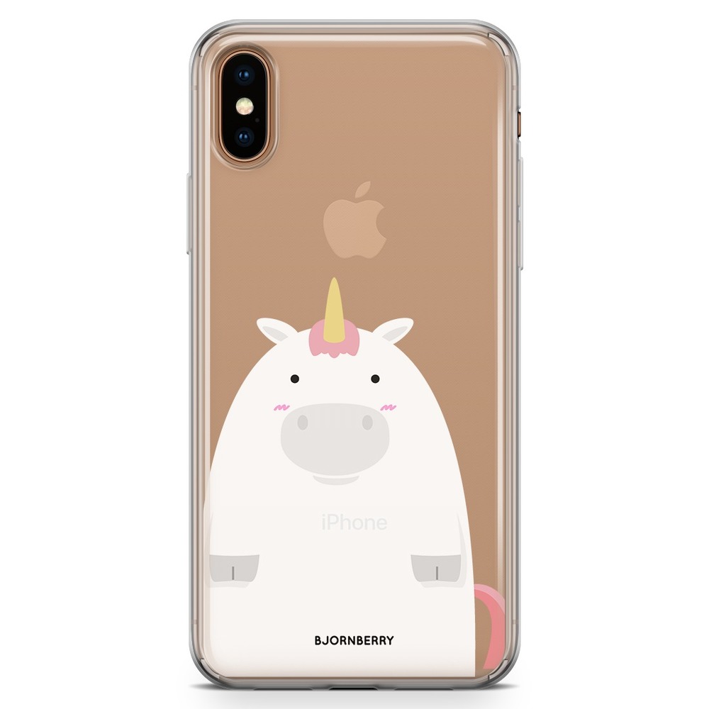 iPhone Xs Max Fashion Skal - Enhörning