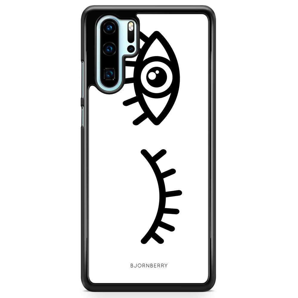 Huawei P30 Pro Case - Black Eyes