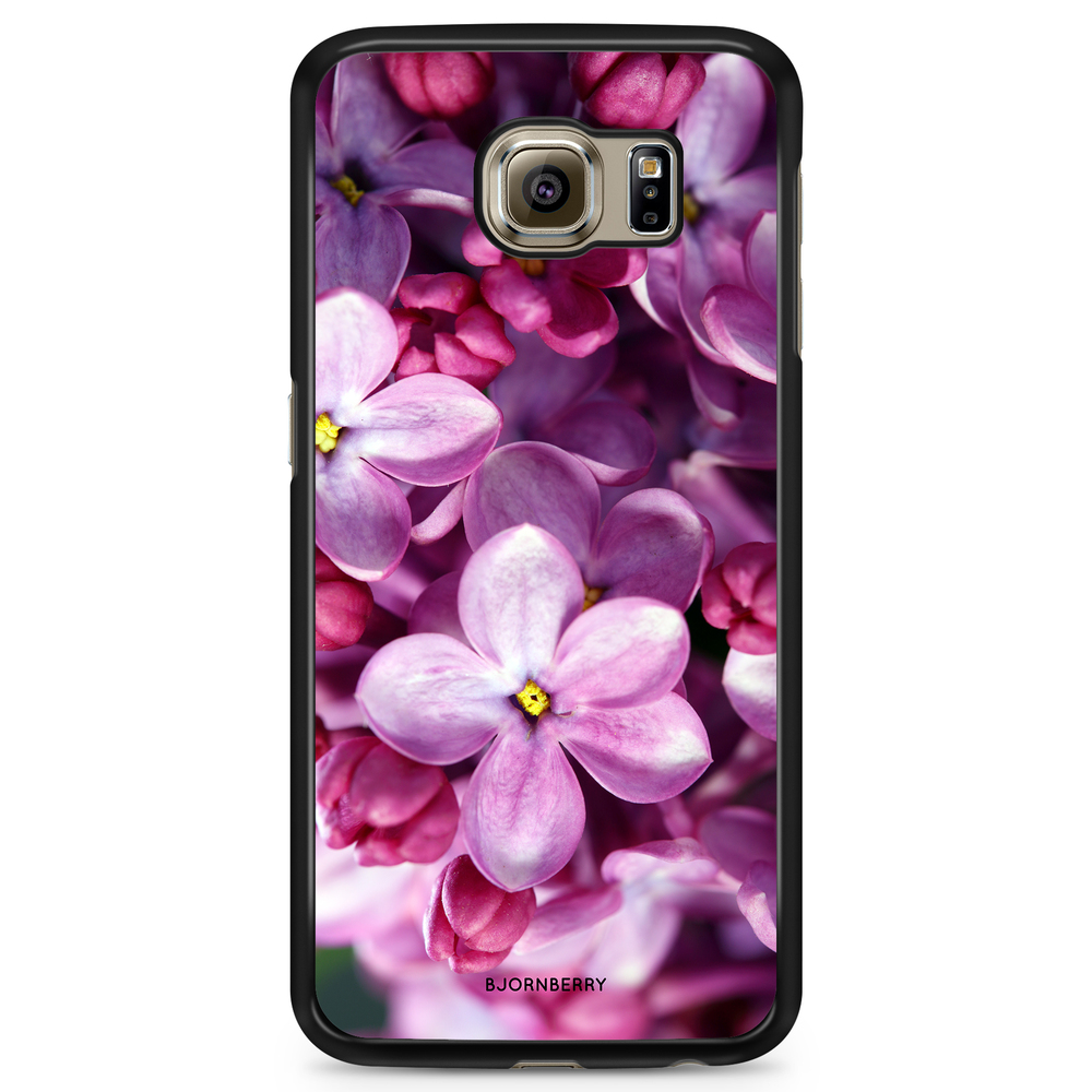 Samsung Galaxy S6 Edge Case - Purple Spring Flower