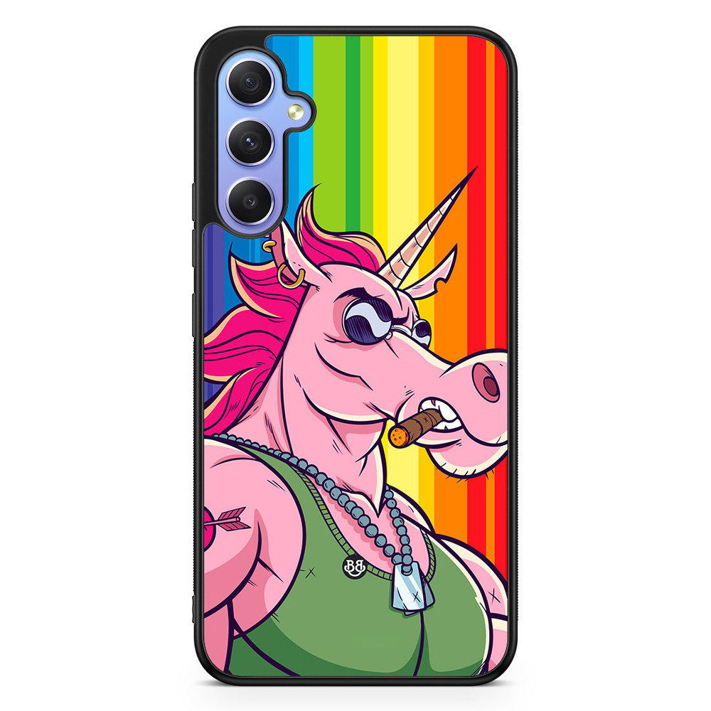 Samsung Galaxy A34 5G Skal - Muscle Unicorn