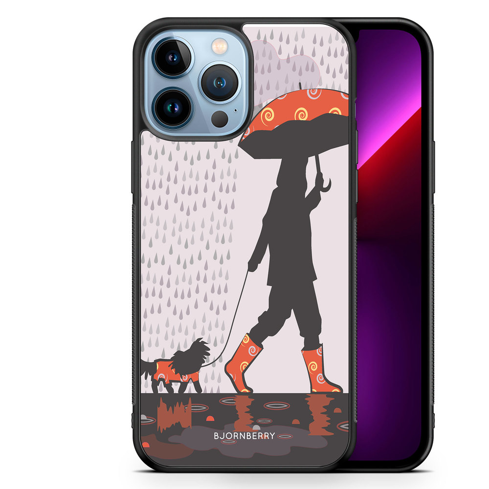 iPhone 13 Pro Max Case - Walking In The Rain