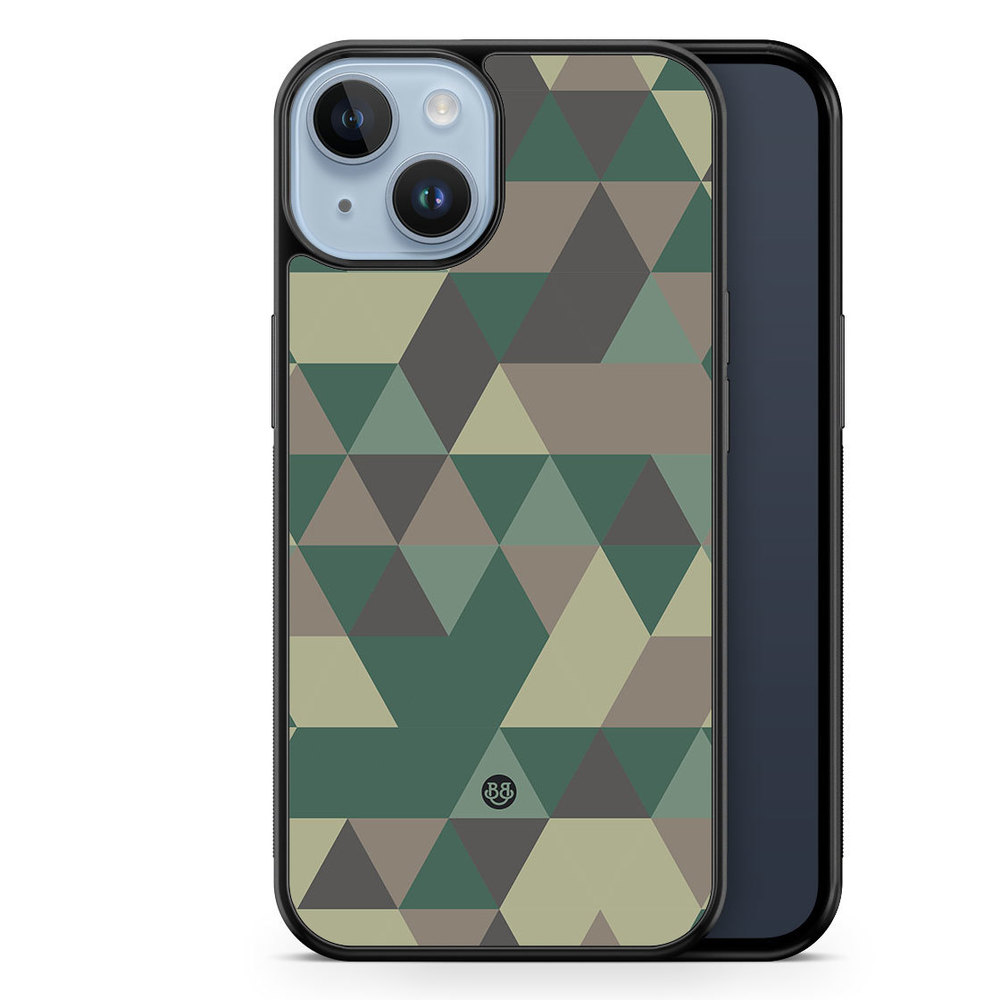iPhone 14 Plus Case - Camo Triangle