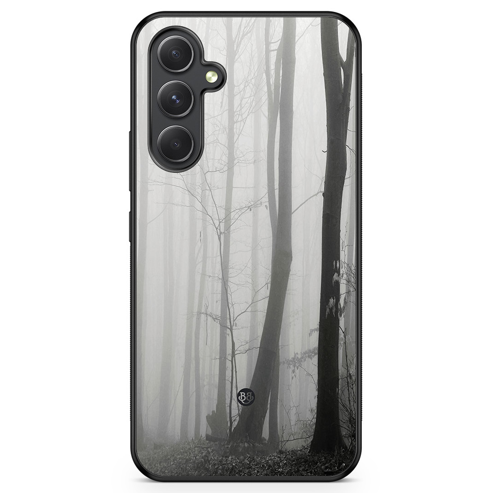 Samsung Galaxy A54 5G Case - Black/White Autumn