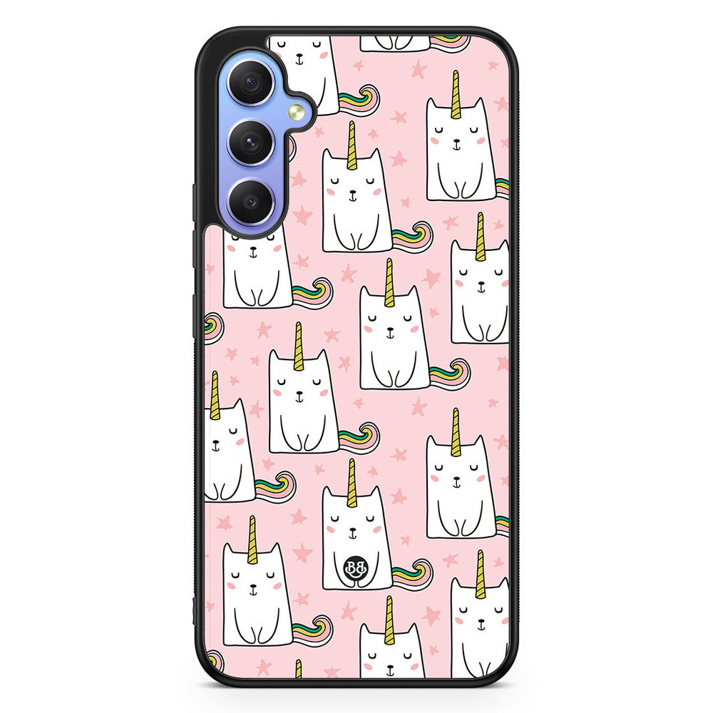 Samsung Galaxy A34 5G Case - Cat Unicorn