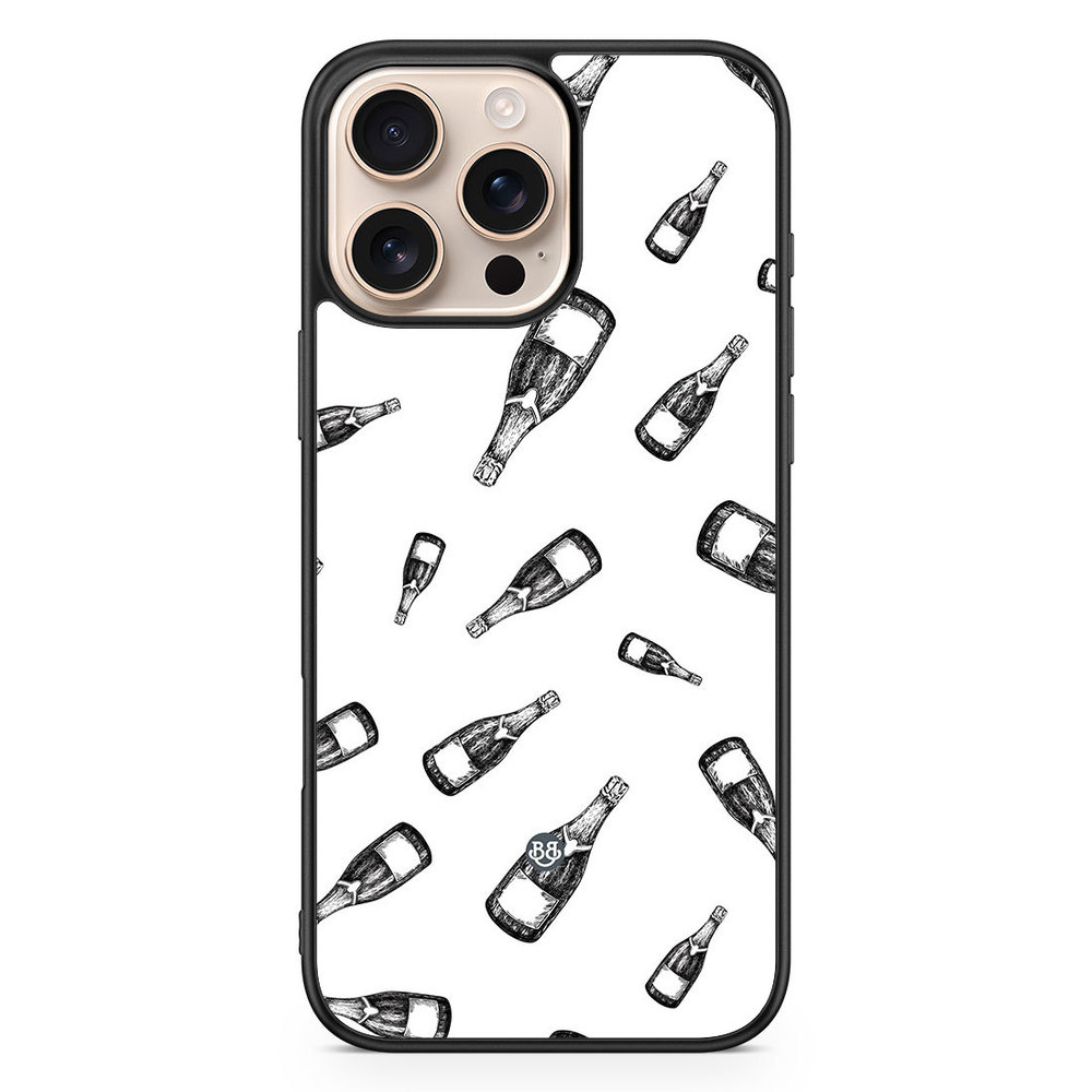 iPhone 16 Pro Max Case - Champagne Pattern