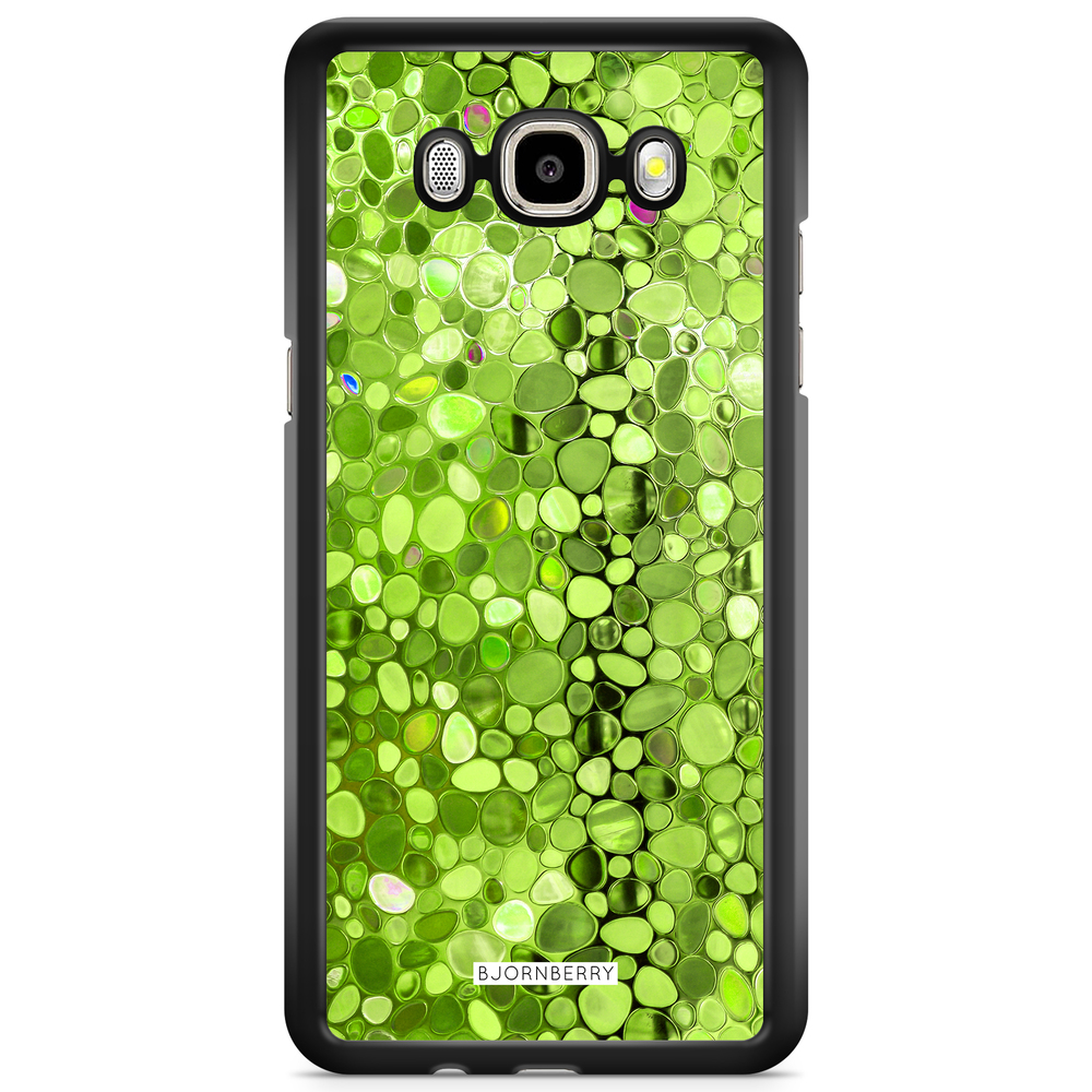 Samsung Galaxy J5 (2015) Case - Stained Glass Green