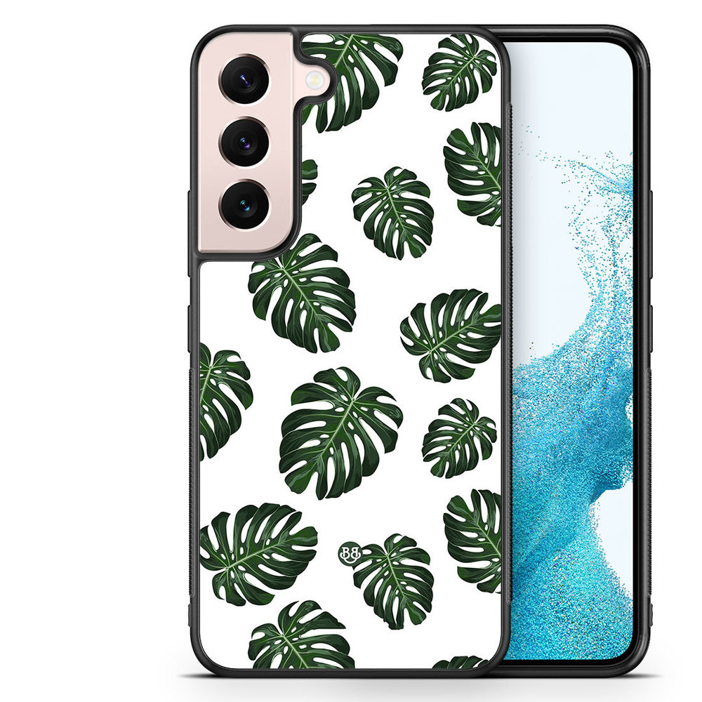 Samsung Galaxy S22 5G Case - Monstera Pattern