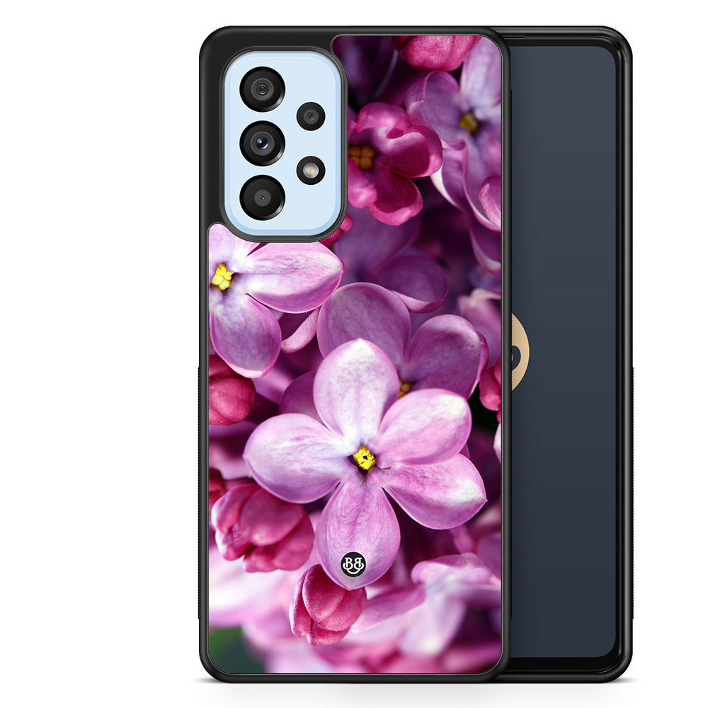 Samsung Galaxy A53 5G Case - Purple Spring Flower