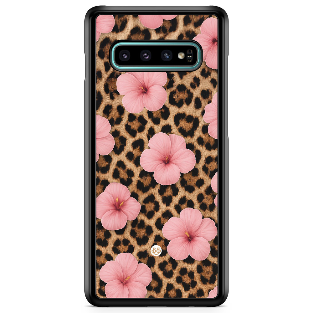 Samsung Galaxy S10 Plus Case - WILD BLOOM - Leopard Flower