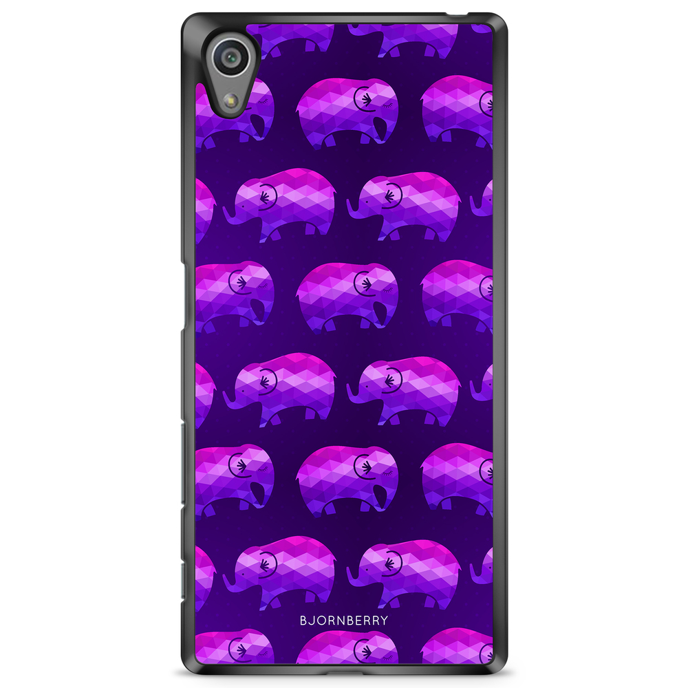 Sony Xperia Z5 Premium Case - Purple Elephant