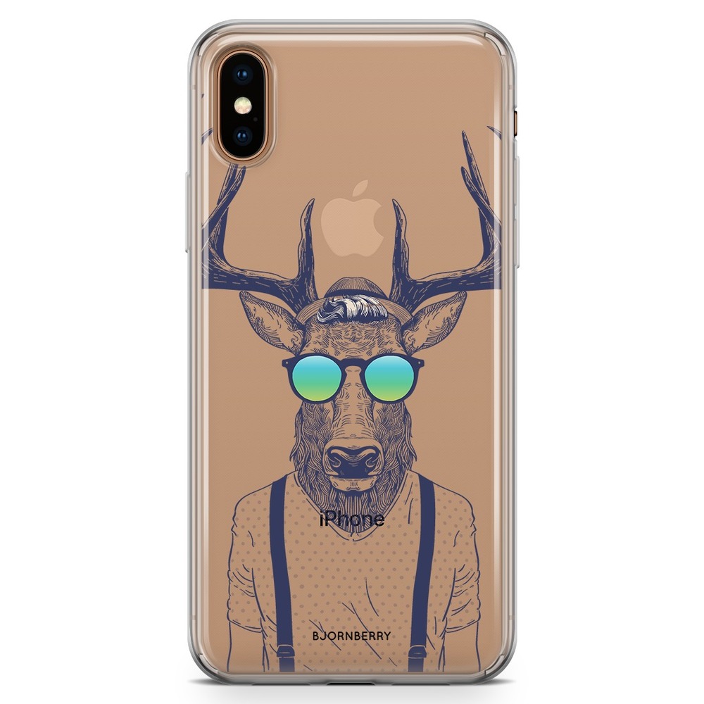 iPhone Xs Max Fashion Case - Hipster Deer