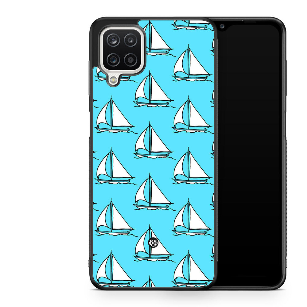 Samsung Galaxy A12 Case - Sailboats