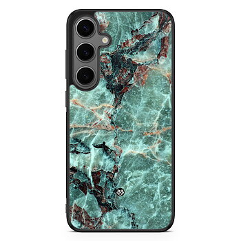 Samsung Galaxy S24 Plus Case - Green Marble