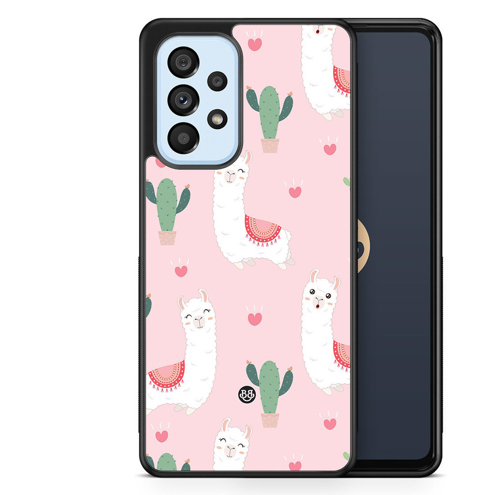 Samsung Galaxy A53 5G Case - Llama Pattern