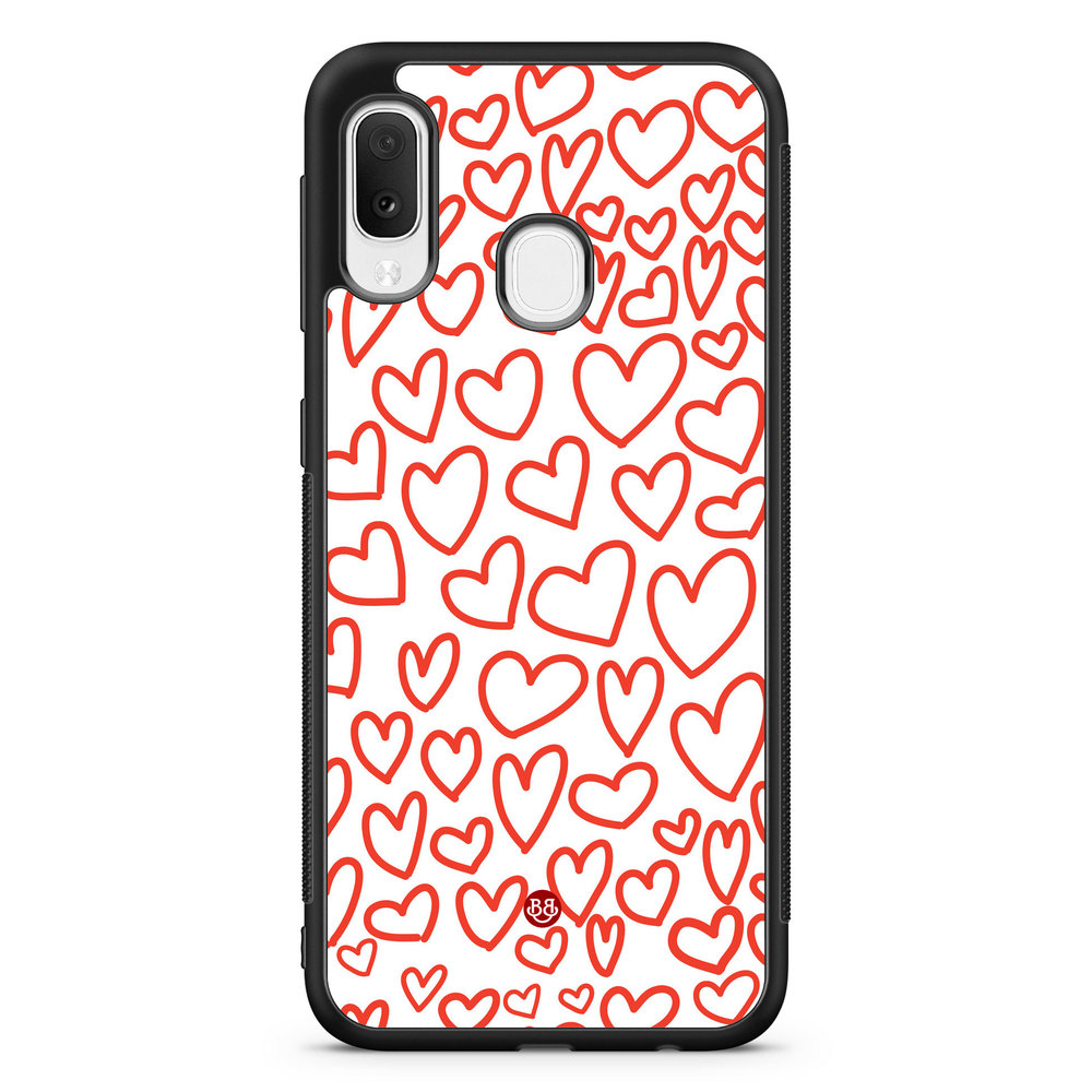 Samsung Galaxy A20e Case - Good Hearts
