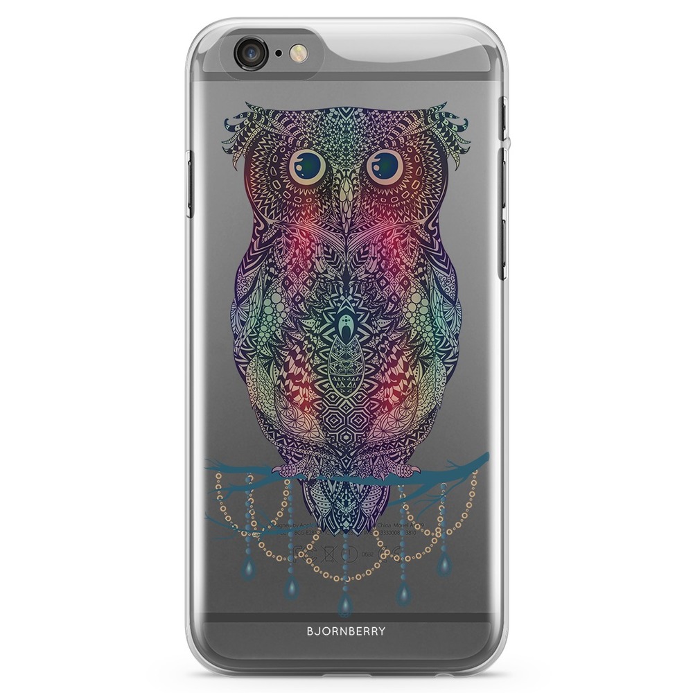 iPhone 6/6s TPU Case - Mandala Owl