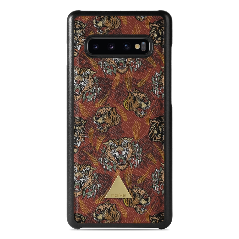 Naive Samsung Galaxy S10 Case - Tigers