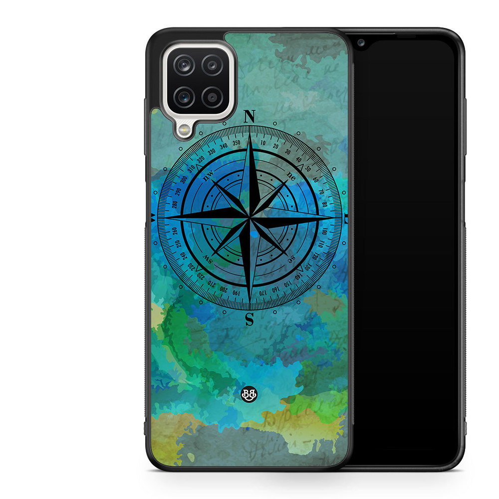 Samsung Galaxy A12 Case - Compass