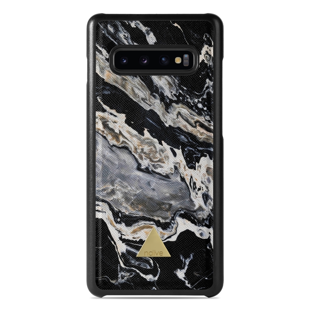 Magnetiskt Mobilskal Samsung Galaxy S10 Skal - Marble Storm | Mobilskal & Mobilfodral BJORNBERRY