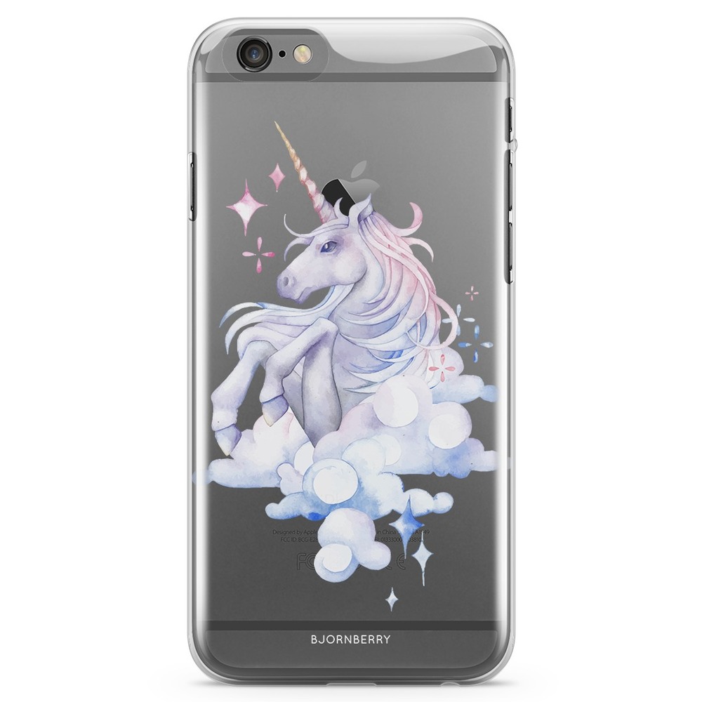 iPhone 6/6s TPU Case - Watercolor Unicorn