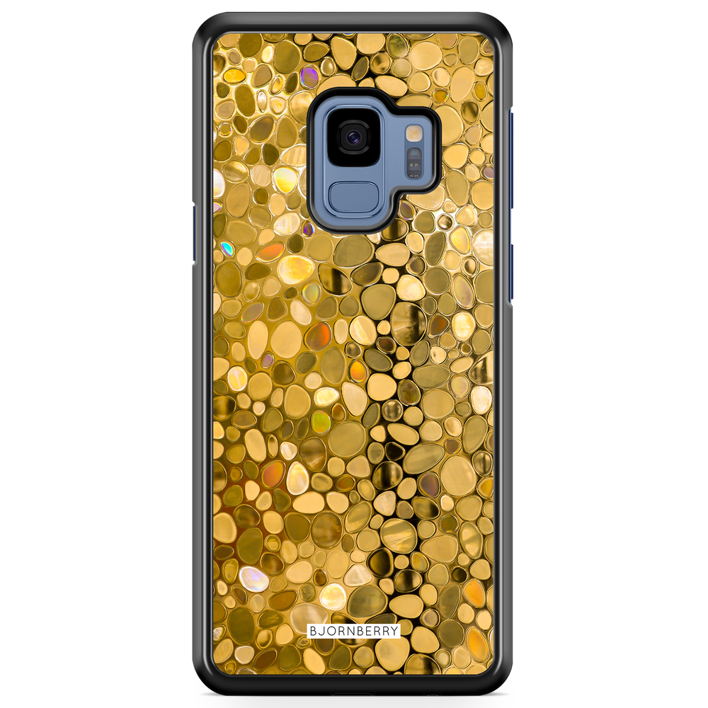 Samsung Galaxy S9 Case - Stained Glass Gold