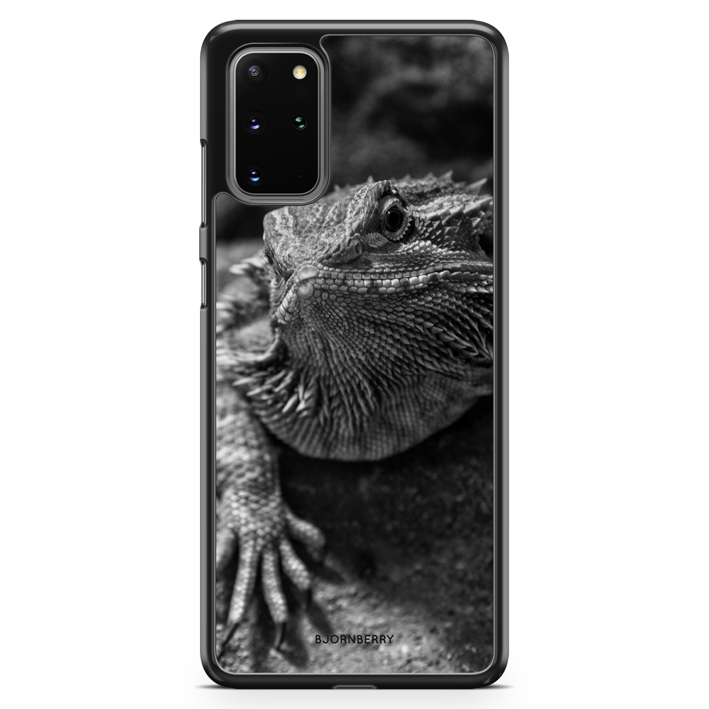 Samsung Galaxy S20 Plus Case - Black/White Lizard