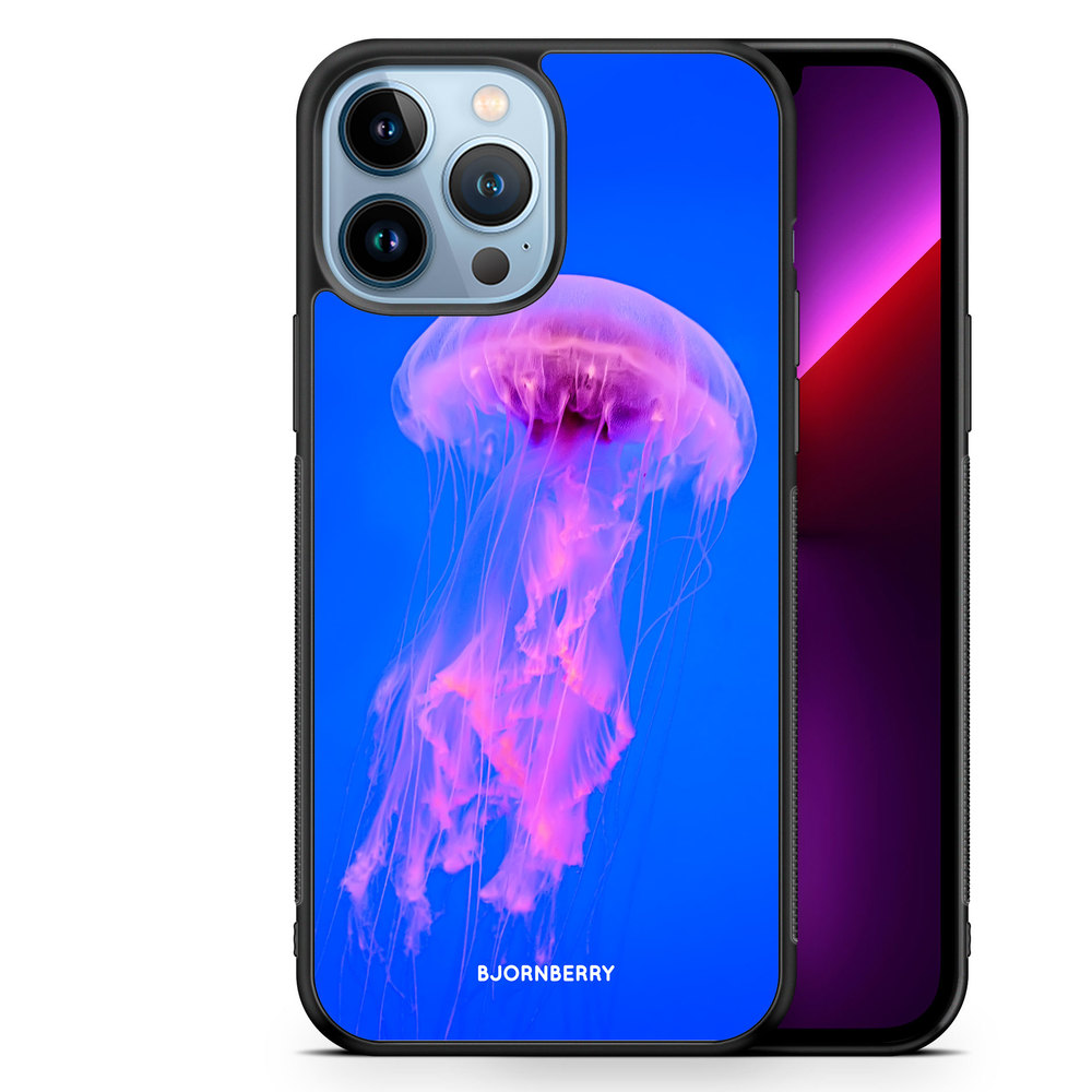 iPhone 13 Pro Max Case - Pink Jellyfish