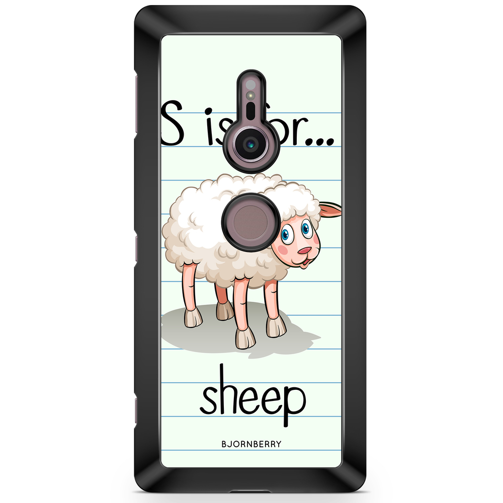 Sony Xperia XZ2 Case  - S is for Sheep