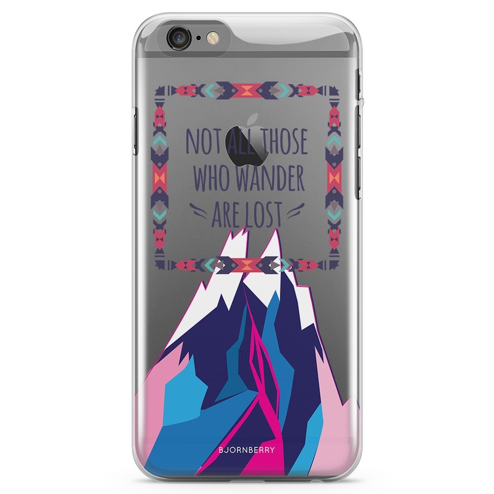 iPhone 6/6s TPU Case - Wander Quote