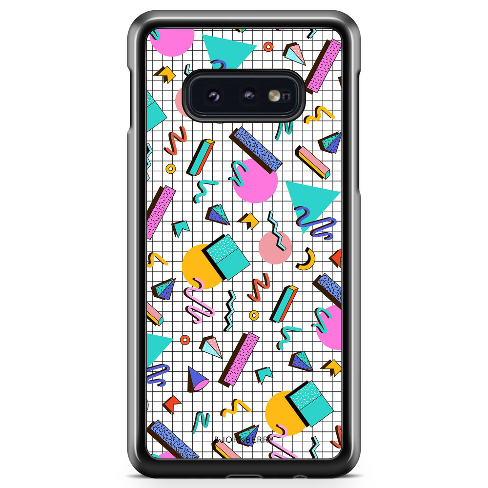 Samsung Galaxy S10e Case - 80s Pattern