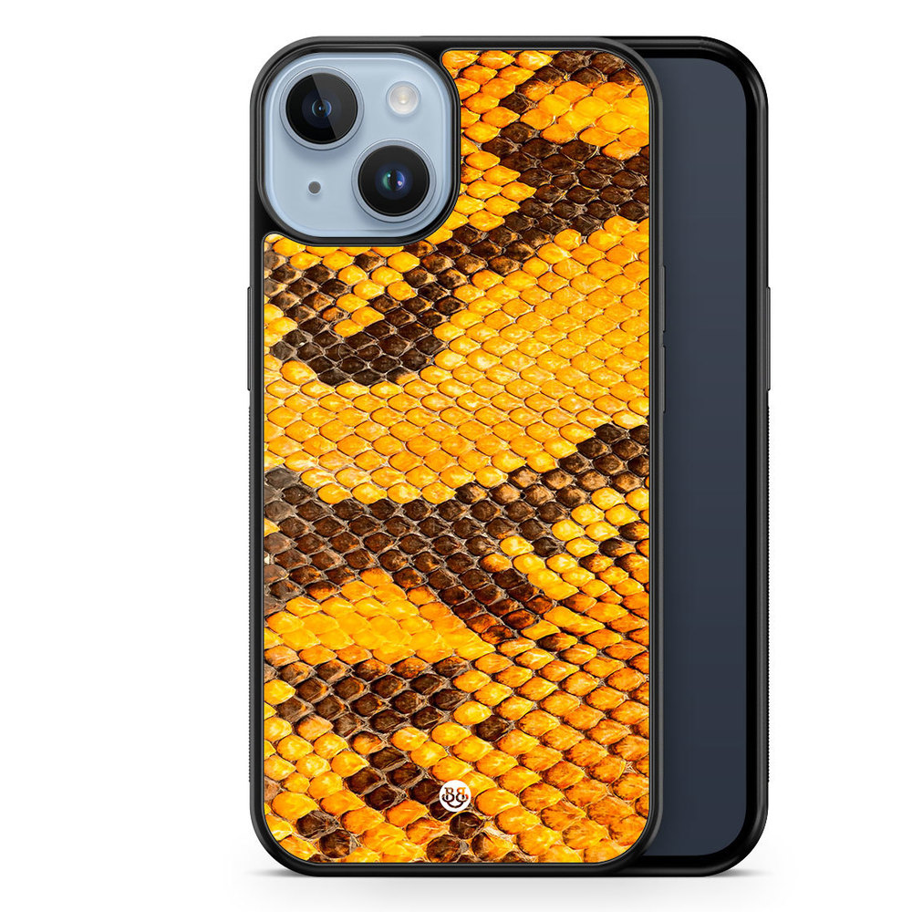 iPhone 14 Plus Case - Yellow Snake
