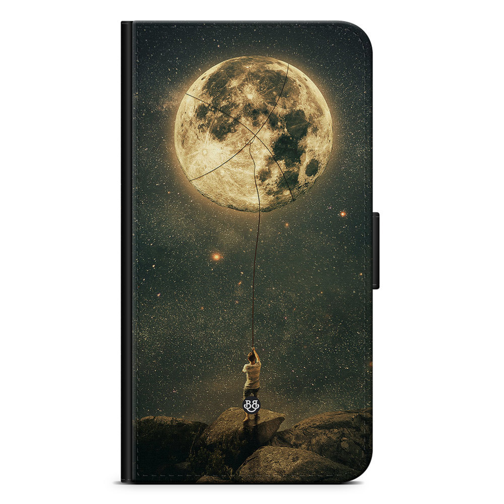 Xiaomi Redmi 9C NFC Wallet Case - Rope Around The Moon