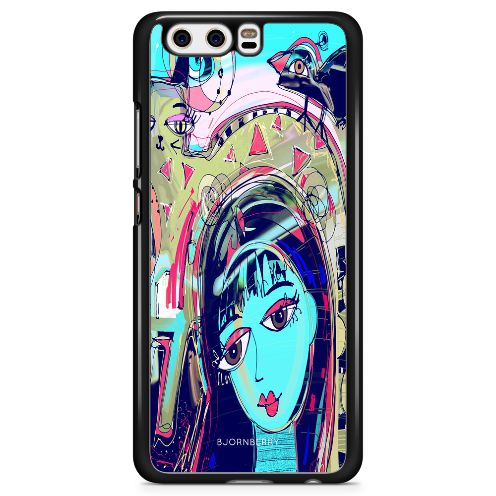 Huawei P10 Case - Abstract Cat