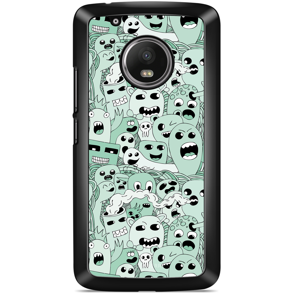 Motorola/Lenovo Moto G5 Case - Ghost Pattern