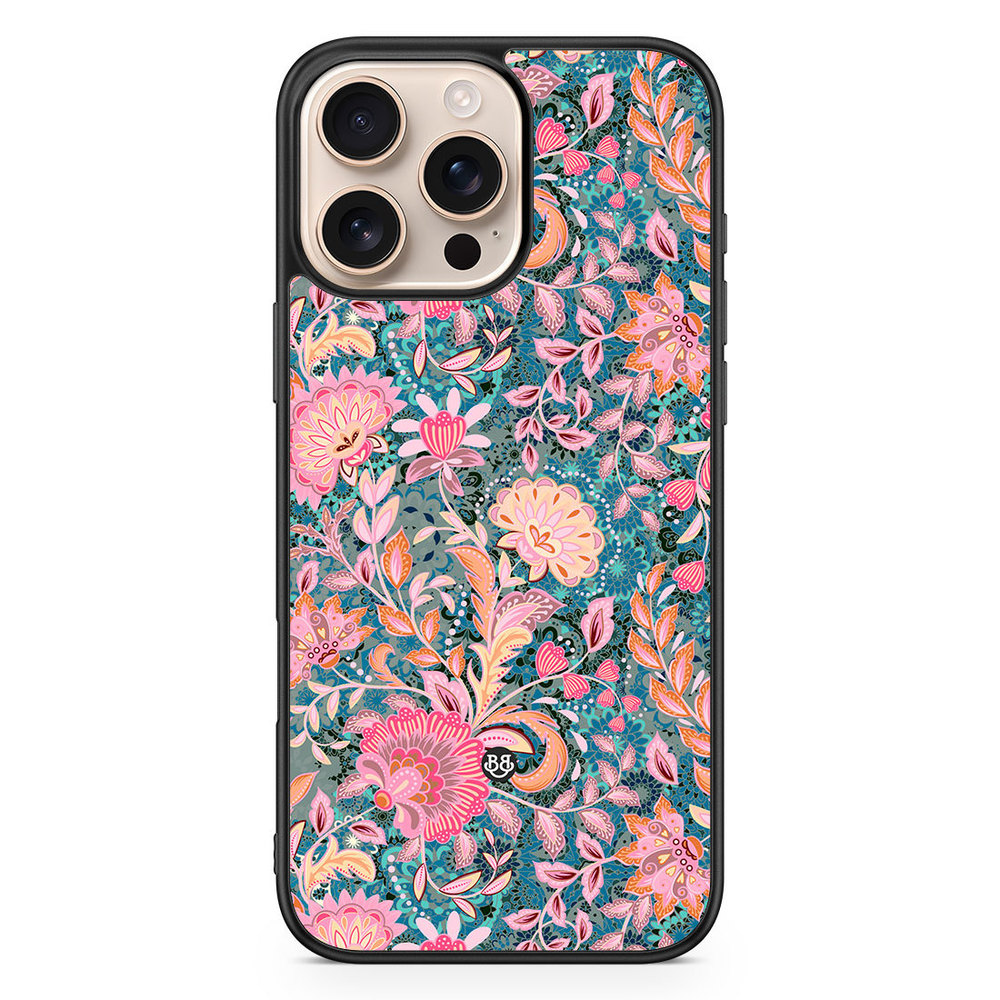 iPhone 16 Pro Max Case - Fantasy Flowers