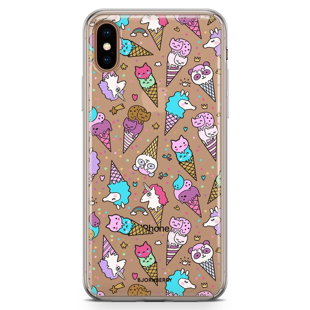iPhone Xs Max Fashion Case - Unicorn Ice cream